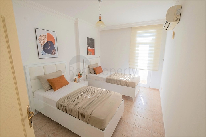 Квартира 2+1 в самом сердце туристической жизни Алании