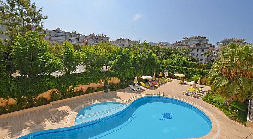 Квартира 2+1 в самом сердце туристической жизни Алании