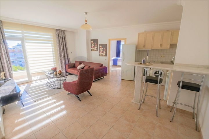 Квартира 2+1 в самом сердце туристической жизни Алании