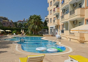 Квартира 2+1 в самом сердце туристической жизни Алании