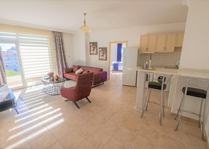 Квартира 2+1 в самом сердце туристической жизни Алании