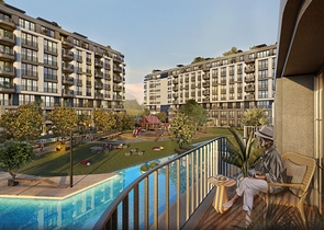 Новый проект семейной концепции в районе Кючюкчекмедже