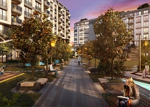 Новый проект семейной концепции в районе Кючюкчекмедже