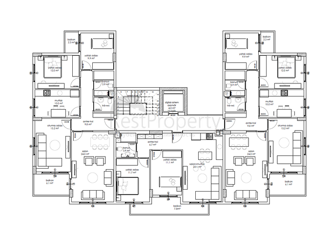 Инвестиционный проект в центре Алании 