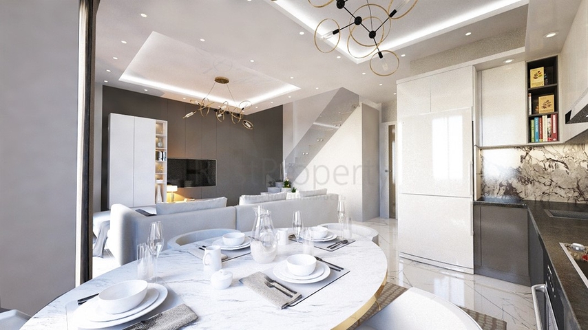 Новый проект в районе Авсаллар всего в 650 м от моря