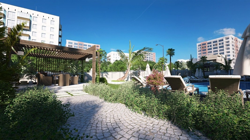 Новый проект в районе Авсаллар всего в 650 м от моря