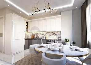 Новый проект в районе Авсаллар всего в 650 м от моря