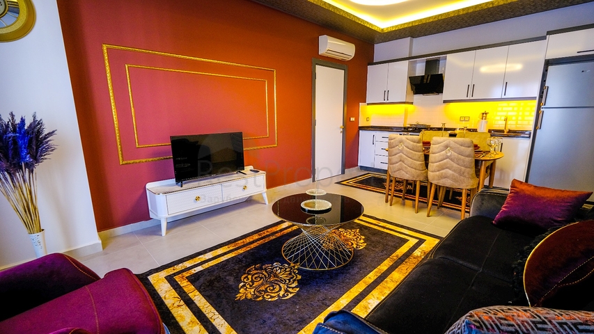 Двухкомнатная квартира в районе Махмутлар