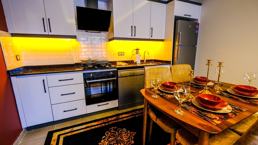 Двухкомнатная квартира в районе Махмутлар