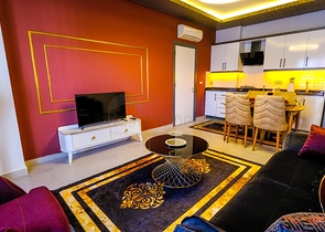 Двухкомнатная квартира в районе Махмутлар