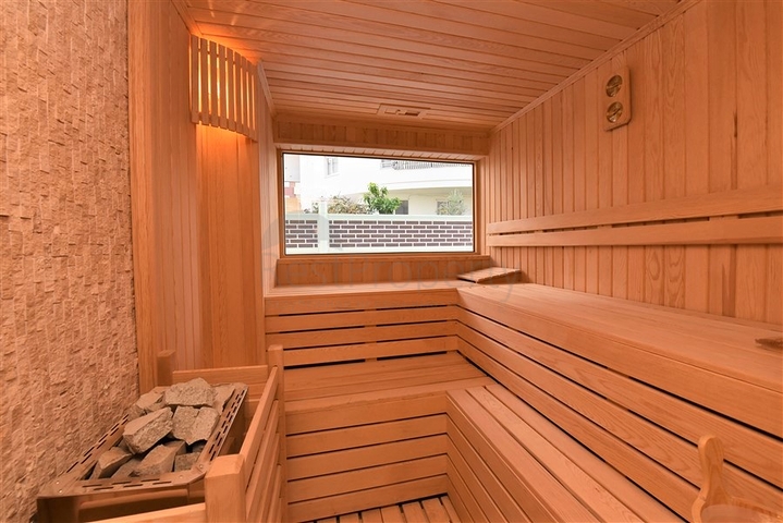 Меблированная квартира 1+1 в современном комплексе в районе Махмутлар