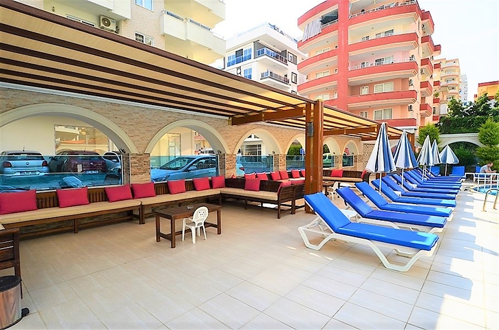 Квартира 1+1 на аренду в Махмутларе