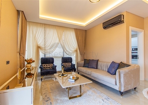 Пентхаус 2+1 с отдельной кухней и дизайнерским оформлением