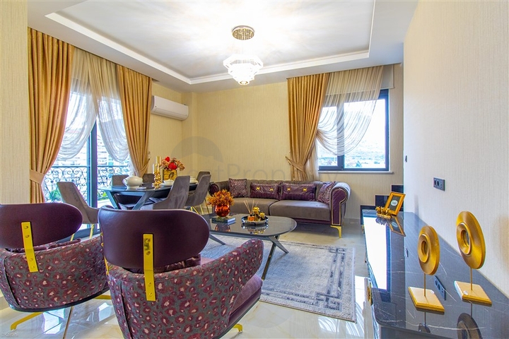 Меблированный пентхаус в новом комплексе Каргыджака