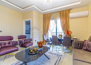 Меблированный пентхаус в новом комплексе Каргыджака