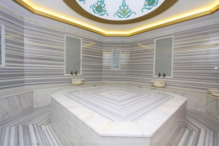 Апартаменты планировкой 3+1 в районе Тосмур с видом на море