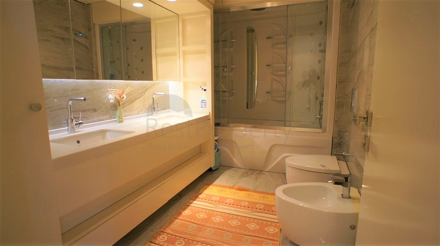 Апартаменты планировкой 3+1 в районе Тосмур с видом на море