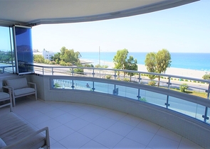 Апартаменты планировкой 3+1 в районе Тосмур с видом на море