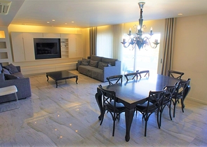 Апартаменты планировкой 3+1 в районе Тосмур с видом на море