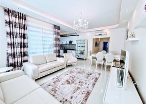 Трехкомнатная меблированная квартира