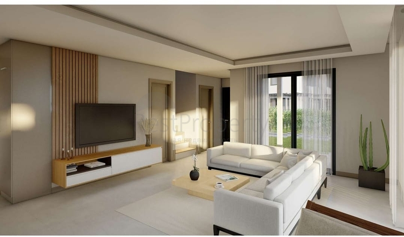 Бутик проект вилл на стадии строительства в районе Гюндоган 