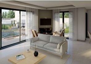 Бутик проект вилл на стадии строительства в районе Гюндоган 