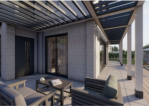 Бутик проект вилл на стадии строительства в районе Гюндоган 