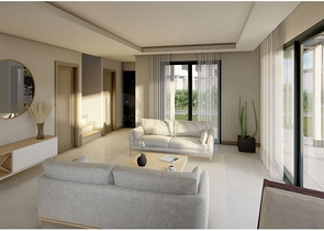 Бутик проект вилл на стадии строительства в районе Гюндоган 