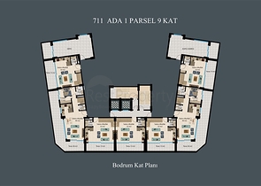 Элитный комплекс на стадии строительства в районе Демирташ