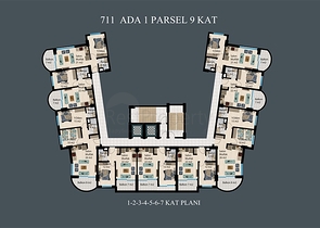 Элитный комплекс на стадии строительства в районе Демирташ