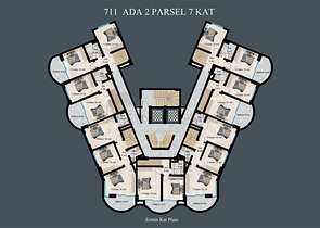 Элитный комплекс на стадии строительства в районе Демирташ