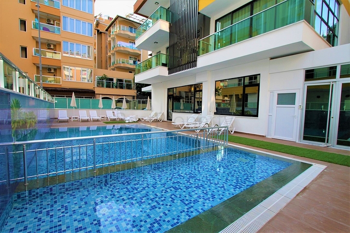 Двухкомнатная квартира в районе пляжа Клеопатра