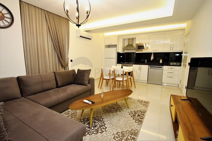 Двухкомнатная квартира в районе пляжа Клеопатра