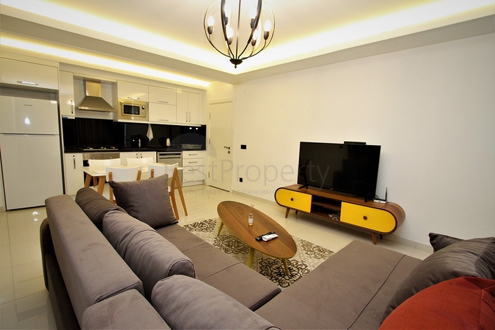 Двухкомнатная квартира в районе пляжа Клеопатра