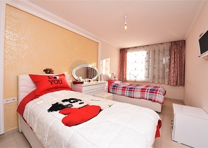 Двухкомнатная квартира в районе Тосмур