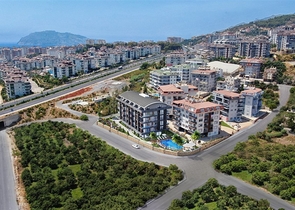 Строящийся комплекс в районе Оба