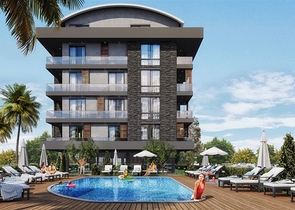 Строящийся комплекс в районе Оба