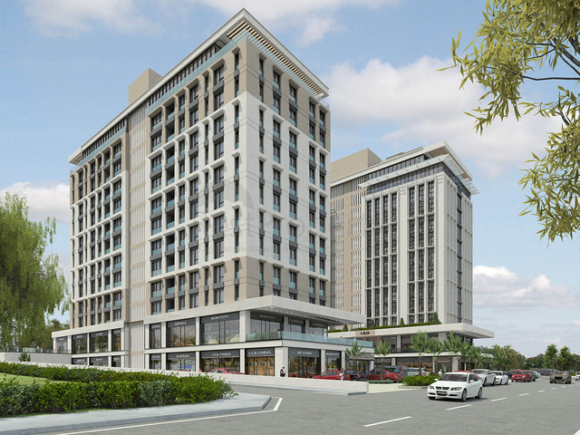 Строящийся жилой комплекс в районе Бейликдюзю