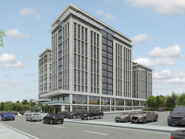 Строящийся жилой комплекс в районе Бейликдюзю