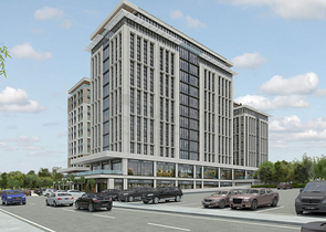 Строящийся жилой комплекс в районе Бейликдюзю