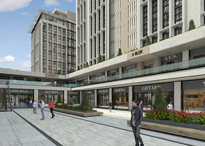 Строящийся жилой комплекс в районе Бейликдюзю