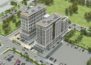 Строящийся жилой комплекс в районе Бейликдюзю