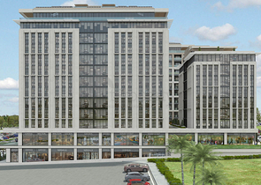 Строящийся жилой комплекс в районе Бейликдюзю