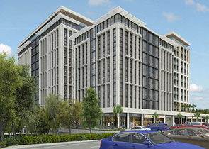 Строящийся жилой комплекс в районе Бейликдюзю