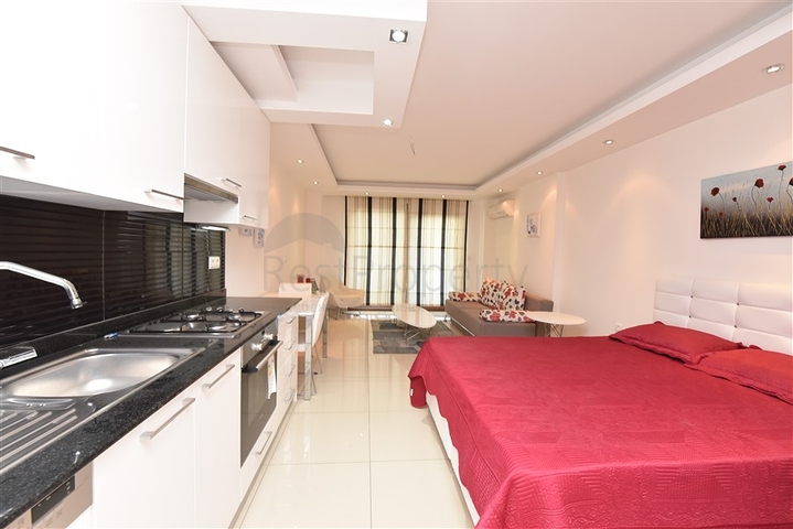 Квартира- студия с балконом и террасой