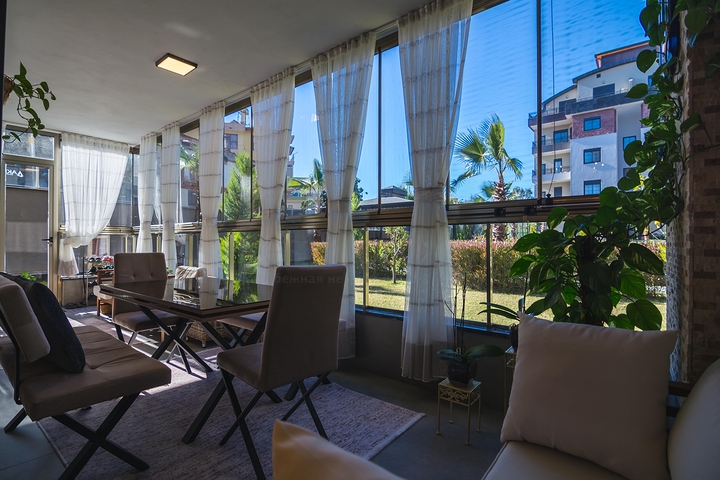 Шикарный садовый дуплекс 4+1 в районе Оба 