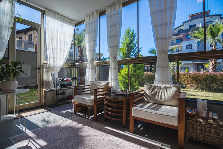 Шикарный садовый дуплекс 4+1 в районе Оба 