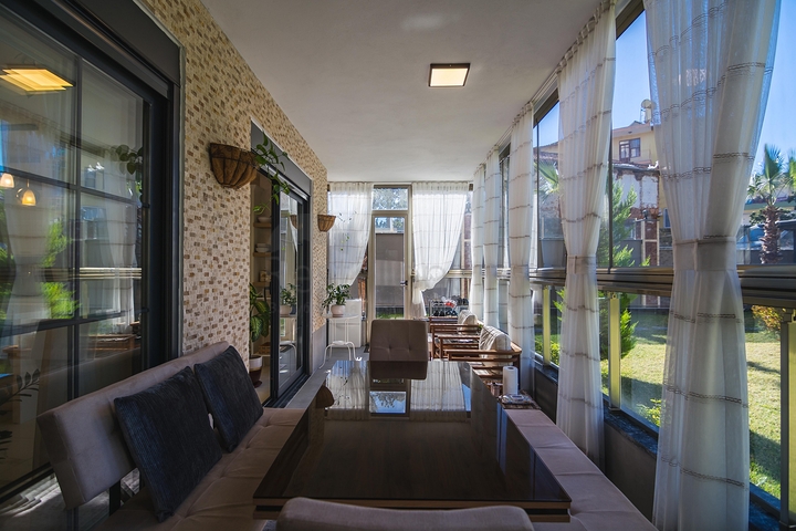 Шикарный садовый дуплекс 4+1 в районе Оба 