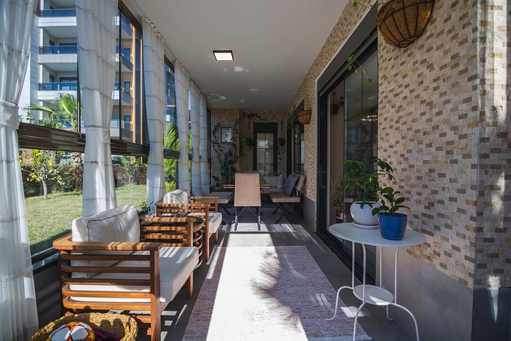 Шикарный садовый дуплекс 4+1 в районе Оба 