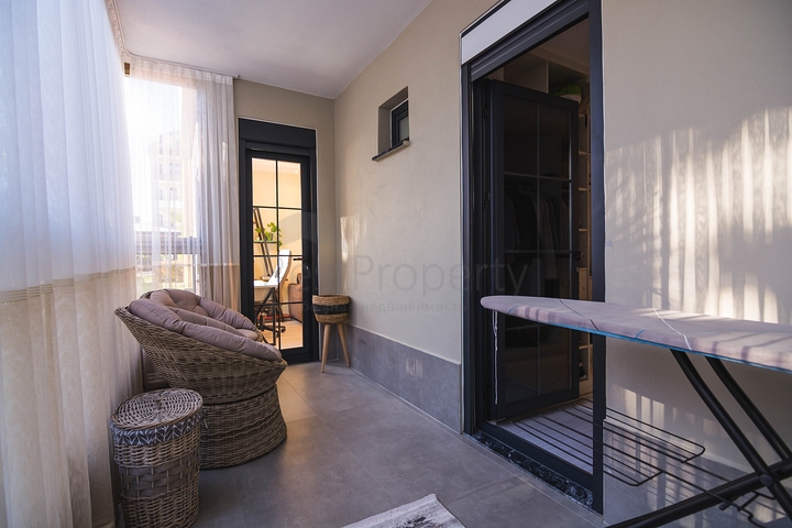 Шикарный садовый дуплекс 4+1 в районе Оба 